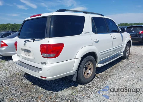 2005 Toyota Sequoia Limited V8 from USA, damaged, VIN 5TDZT38AX5S254817